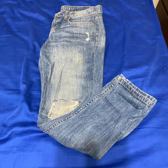 AEROPOSTALE Distressed Boyfriend Jeans - Picture 2 of 5